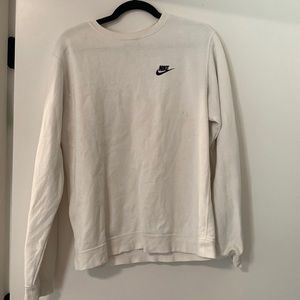 White Nike crewneck